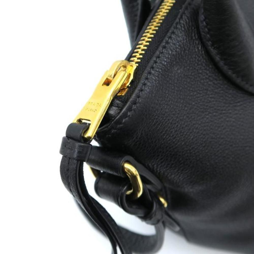 Prada Leather Black Shoulder Bag - Picture 5 of 9